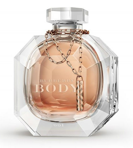 Burberry Body Baccarat perfume bottle